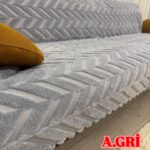 Welsoft Süngerli Çekyat Örtüsü - Açık Gri