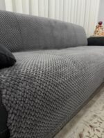 Petek Desen Çekyat Örtüsü