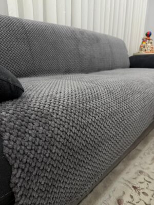 Petek Desen Çekyat Örtüsü