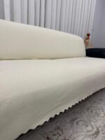 Bohem Çekyat Örtüsü - krem