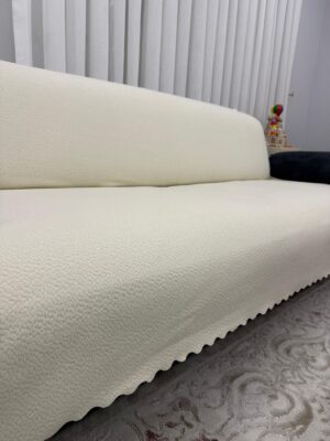 Bohem Çekyat Örtüsü - krem