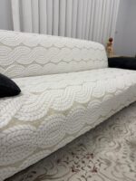 Dinarsu Silikon Kaymaz Taban Çekyat Örtüsü