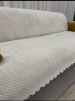 Elegans Çekyat Örtüsü - Krem