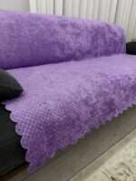 Elegans Çekyat Örtüsü - Lila